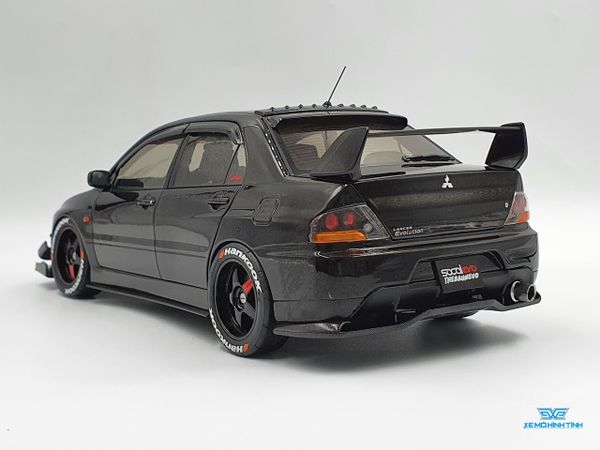 Xe Mô Hình Mitsubishi Lancer Evolution IX 1:18 Super A ( Đen )