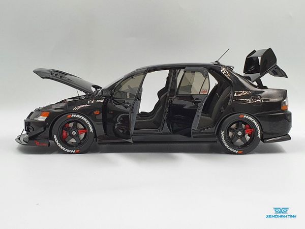 Xe Mô Hình Mitsubishi Lancer Evolution IX 1:18 Super A ( Đen )