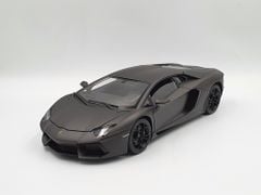 XE MÔ HÌNH LAMBORGHINI AVENTADOR LP700 1:18 WELLY-FX (ĐEN)