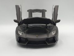 XE MÔ HÌNH LAMBORGHINI AVENTADOR LP700 1:18 WELLY-FX (ĐEN)