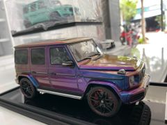 Xe Mô Hình Mercedes Benz G63 AMG 2019 Limited 66 1:18 Motorhelix ( Tím Biến Màu )