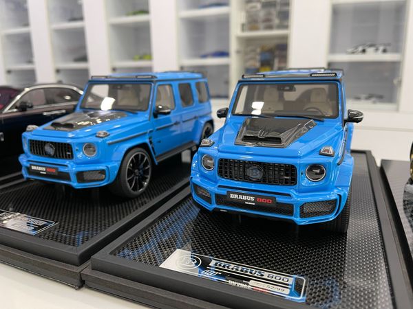 Xe Mô Hình Mercedes Benz Brabus 800 Limited 99 1:18 Motorhelix ( Blue )