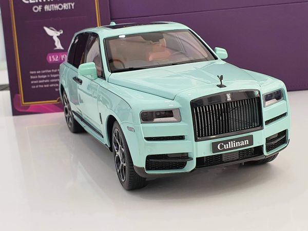 Xe Mô Hình Rolls-Royce Cullinan 1:18 KengFai ( Tifanny Blue )