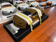 Xe Mô Hình Bugatti Chiron Sport Fashion 1:18 HH Model ( Nâu LV )