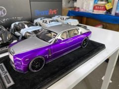 Xe Mô Hình Rolls-Royce Phantom 1:18 Mansory (Tím Mui Bạc)