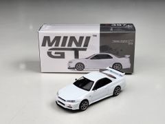 Xe mô hình Top Secret Nissan Skyline GT-R VR32 White RHD 1:64 MiniGT ( Trắng )