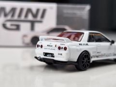 Xe mô hình Nissan Skyline GT-R (R34) V-Spec N1 White RHD 1:64 MiniGT ( Trắng )