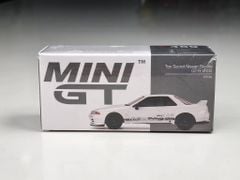 Xe mô hình Nissan Skyline GT-R (R34) V-Spec N1 White RHD 1:64 MiniGT ( Trắng )