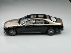 Xe Mô Hình Mercedes-Maybach S-Class 2021 1:18 Norev ( Gold/ Black/ Mâm Vành)