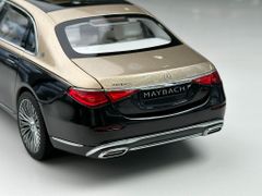 Xe Mô Hình Mercedes-Maybach S-Class 2021 1:18 Norev ( Gold/ Black/ Mâm Vành)