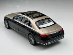 Xe Mô Hình Mercedes-Maybach S-Class 2021 1:18 Norev ( Gold/ Black/ Mâm Vành)