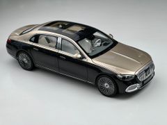 Xe Mô Hình Mercedes-Maybach S-Class 2021 1:18 Norev ( Gold/ Black/ Mâm Vành)