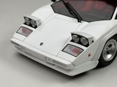 Xe Mô Hình Lamborghini Countach LP500S 1:18 Kyosho ( Trắng Nội Thất Đỏ )