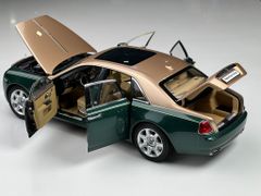 Xe Mô Hình Rolls-Royce Ghost 1:18 Kyosho ( Green/ Gold )