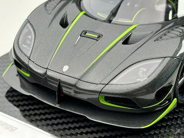 Xe mô hình Koenigsegg Agera R+ 1:18 FrontiArt ( Carbon )