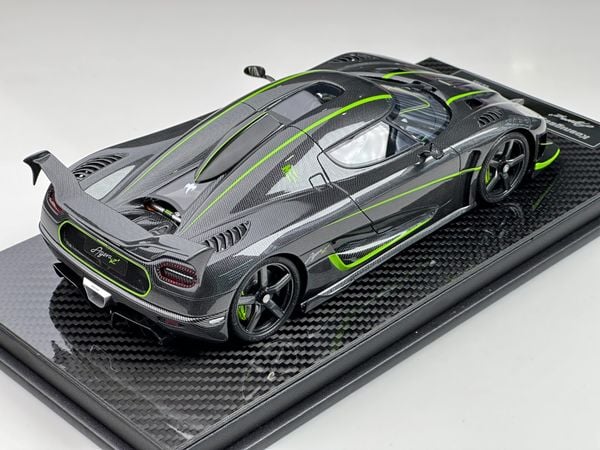 Xe mô hình Koenigsegg Agera R+ 1:18 FrontiArt ( Carbon )