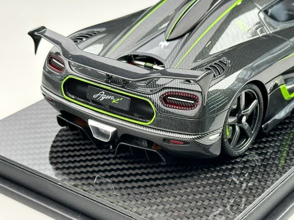 Xe mô hình Koenigsegg Agera R+ 1:18 FrontiArt ( Carbon )