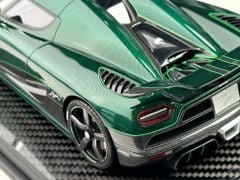 Xe mô hình Koenigsegg Agera S 1:18 FrontiArt ( Green Carbon )