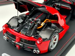 Xe Mô Hình Ferrari LaFerrari 1:18 BBR Models ( Đỏ Mui Đen ) Limited