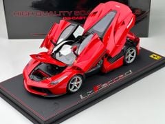 Xe Mô Hình Ferrari LaFerrari 1:18 BBR Models ( Đỏ Mui Đen ) Limited