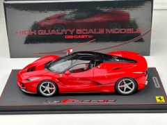 Xe Mô Hình Ferrari LaFerrari 1:18 BBR Models ( Đỏ Mui Đen ) Limited