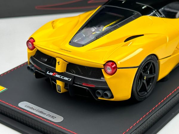 Xe Mô Hình Ferrari LaFerrari 1:18 BBR Models ( Vàng ) Limited