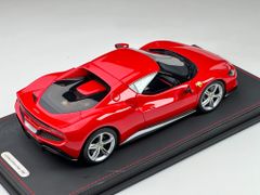 Xe Mô Hình Ferrari 296 Stradale 2019 Rosso Corsa 322 Limited 28 Pcs 1:18 BBR ( Đỏ )