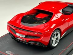 Xe Mô Hình Ferrari 296 Stradale 2019 Rosso Corsa 322 Limited 28 Pcs 1:18 BBR ( Đỏ )