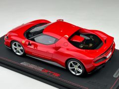 Xe Mô Hình Ferrari 296 Stradale 2019 Rosso Corsa 322 Limited 28 Pcs 1:18 BBR ( Đỏ )
