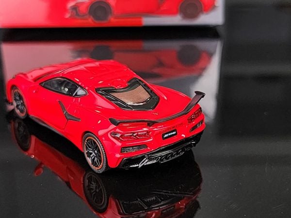 Xe Mô Hình Chervolet Corvette Z06 2023 1:64 MiniGT ( Đỏ )