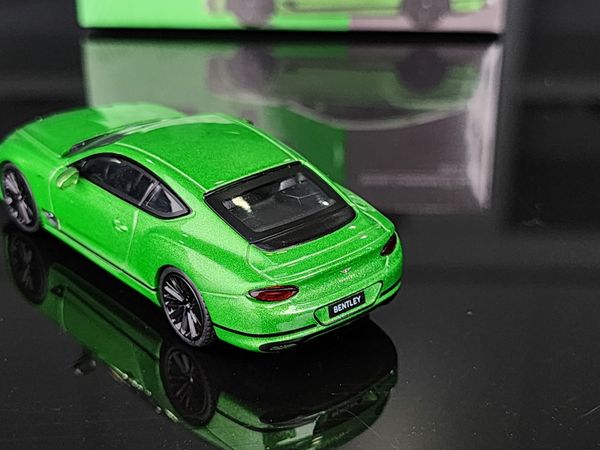 Xe Mô Hình Bentley Continental GT Speed 1:64 MiniGT ( Xanh Lá )