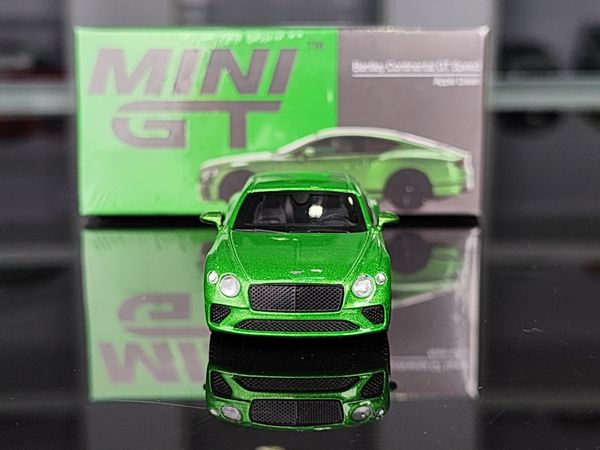 Xe Mô Hình Bentley Continental GT Speed 1:64 MiniGT ( Xanh Lá )