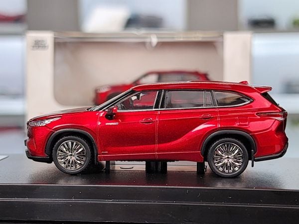 Xe Mô Hình Toyota Highlander 1:64 LCD ( Đỏ )