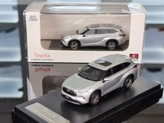 Xe Mô Hình Toyota Highlander 1:64 LCD ( Bạc )