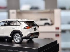 Xe Mô Hình Toyota RAV4 Hybrid 1:64 LCD ( Trắng )