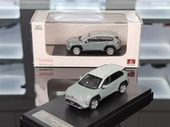 Xe Mô Hình Toyota RAV4 Hybrid 1:64 LCD ( Xám )