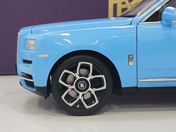 Xe mô hình Rolls-Royce Cullinan 1:18 Kengfai (Baby Blue)