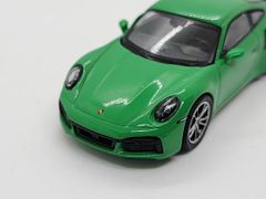 Xe Mô Hình Porsche 911 Turbo S Python Green LHD 1:64 ( Xanh Lá )