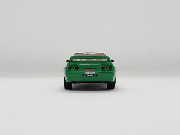 Xe Mô Hình Nissan Skyline GT-R (R32) Gr. A #2 1991 Macau GP 1:64 Minigt ( Trắng Xanh )