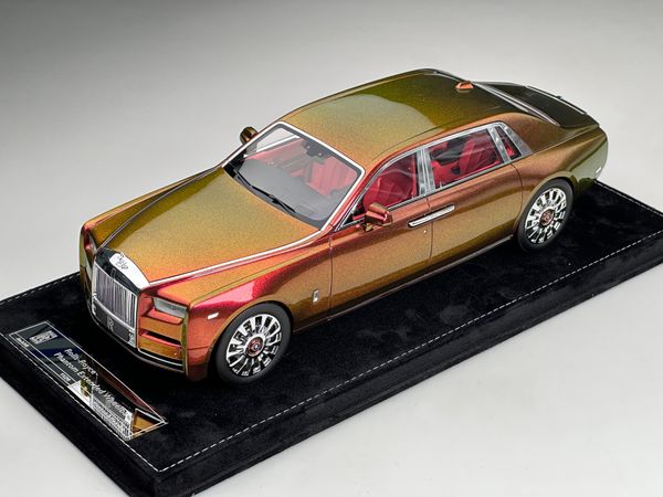 Xe Mô Hình Rolls-Royce Phantom 1:18 HHModel (Hồng biến màu)