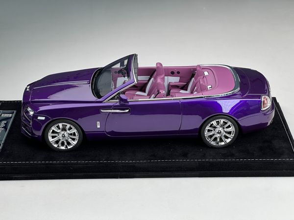 Xe Mô Hình Rolls-Royce Dawn 1:18 HH Models ( Tím ) 20/50