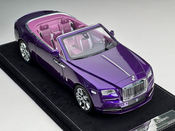 Xe Mô Hình Rolls-Royce Dawn 1:18 HH Models ( Tím ) 20/50