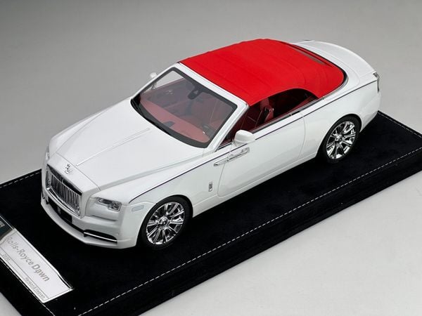 Xe Mô Hình Rolls-Royce Dawn 1:18 HH Models ( Trắng ) 26-28-29 / 50