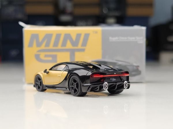 Xe mô hình Bugatti Chiron Super Sport 1:64 MINIGT (Gold)