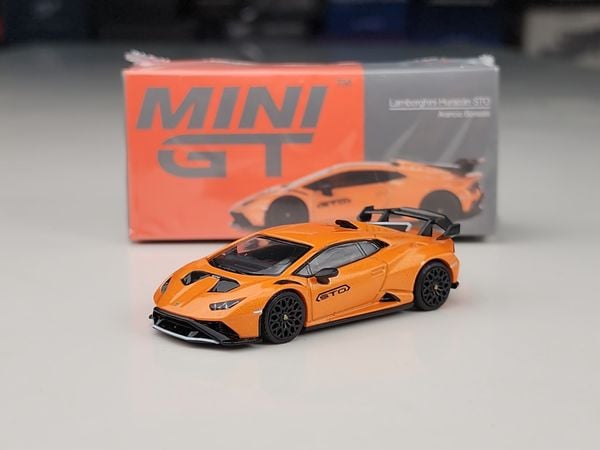 Xe mô hình Lamborghini Huracan STO 1:64 MINIGT (Cam)