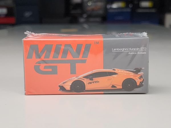 Xe mô hình Lamborghini Huracan STO 1:64 MINIGT (Cam)