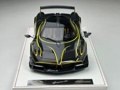 Xe mô hình Pagani Huayra BC 1:18 One Model ( Đen Viền Vàng )