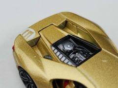 Xe Mô Hình Ford GT Holman Moody Heritage Edition LHD 1:64 MiNiGT ( Vàng Đồng )