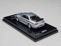 Xe mô hình Nissan Skyline GT-R (R33) Nismo 400R 1:64 Inno (Silver)