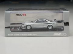 Xe mô hình Nissan Skyline GT-R (R33) Nismo 400R 1:64 Inno (Silver)